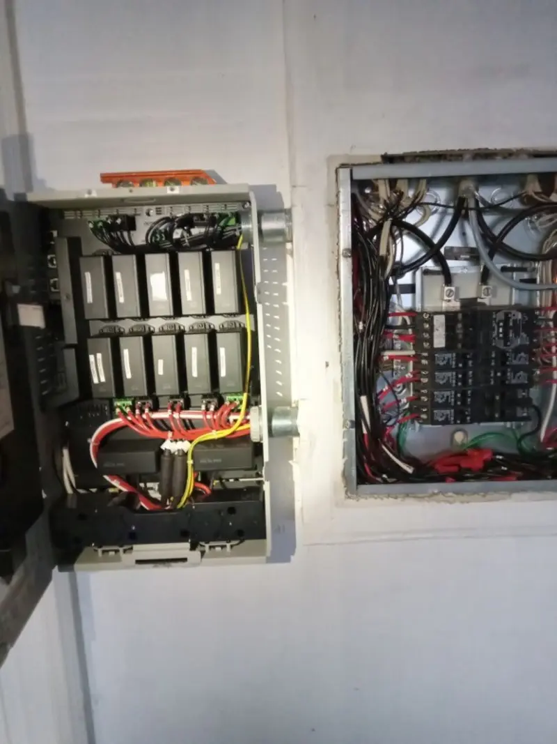 Electrical panel upgrade completed for Ring Doorbell Installation in Holland